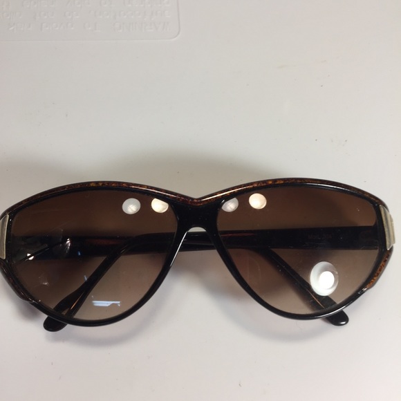 Vtg 80’s Black Spy Gradient Tint Sunglasses